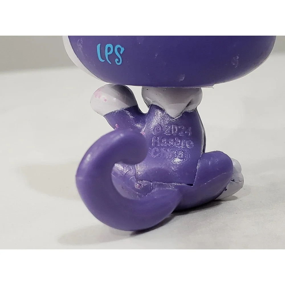 HARD TO FIND -‎ littlest petshop cat #119 g7 purple